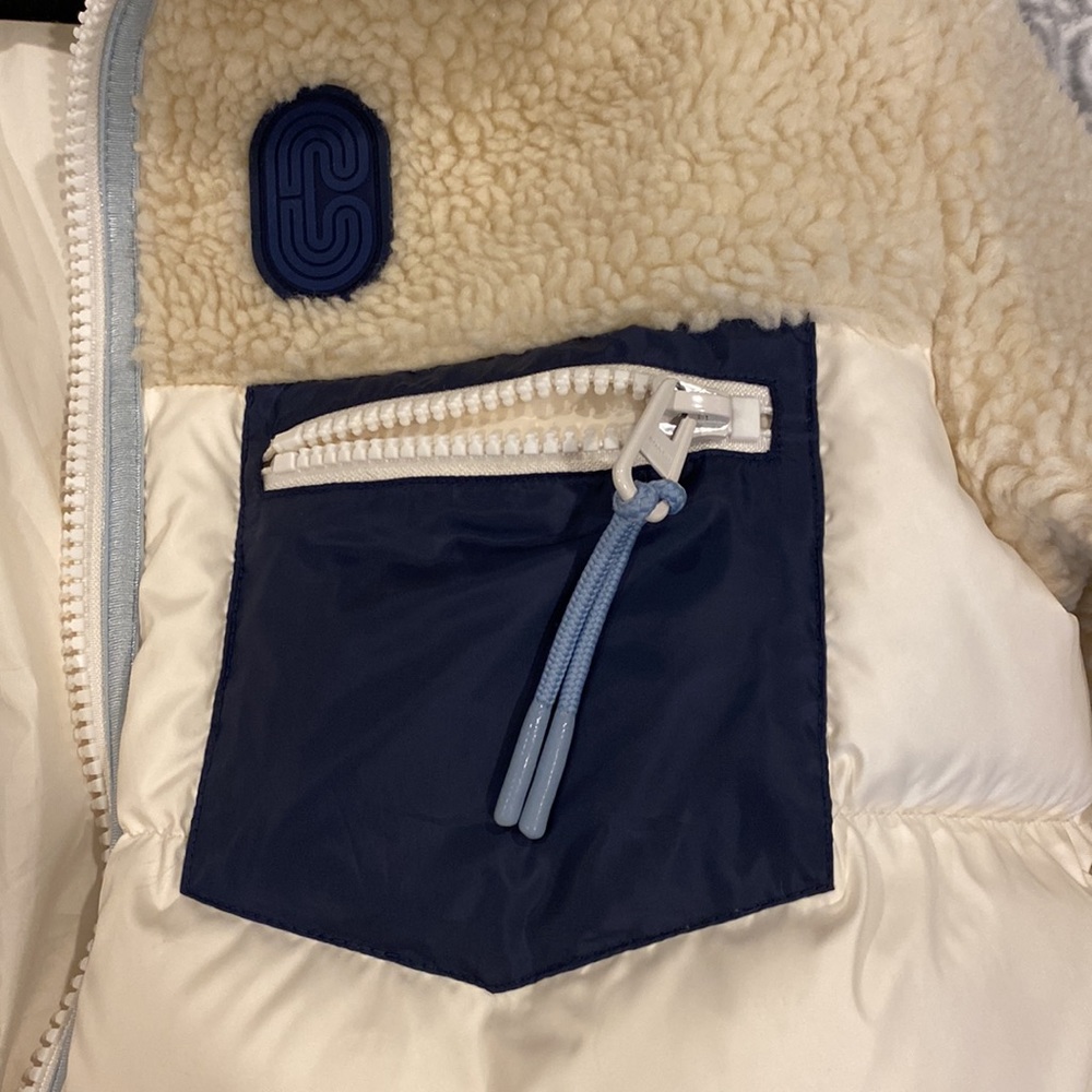 Coach Half Teddy Half Bubble Jacket - image 2